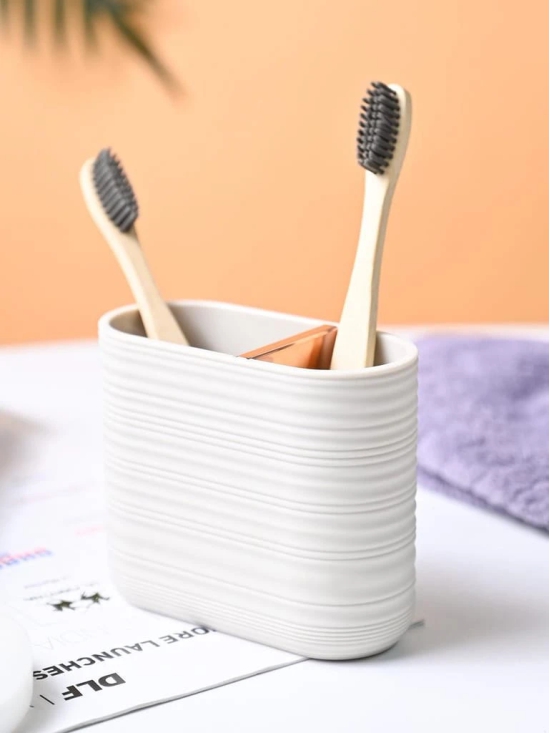 VON CASA Light Beige Toothbrush Holder