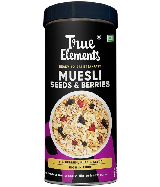 True Elements Seeds and Berries Muesli 400 gm