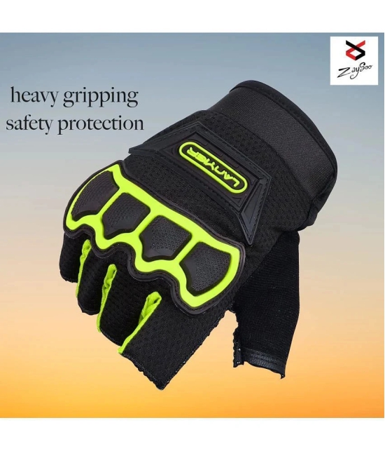 ZAYSOO Full Fingers Nylon Riding Gloves ( Pair of 1 ) - XL