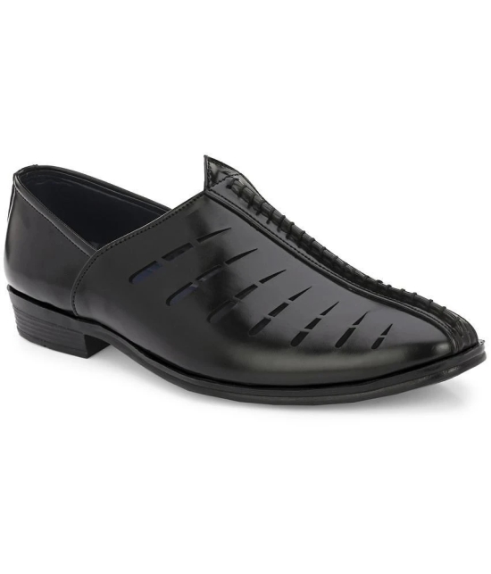 Leeport - Black Mens Jutti - None