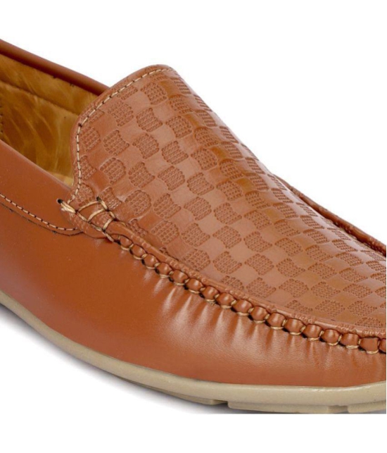 Buxton - Tan Men's Slip on - 6