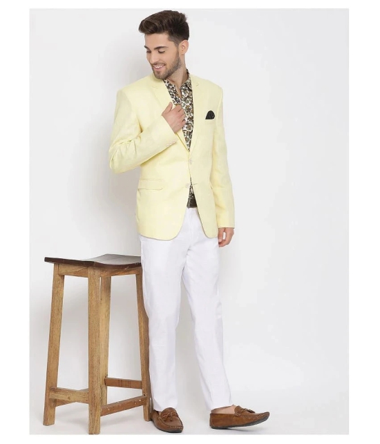 Hangup Yellow 3 Piece Suit - None