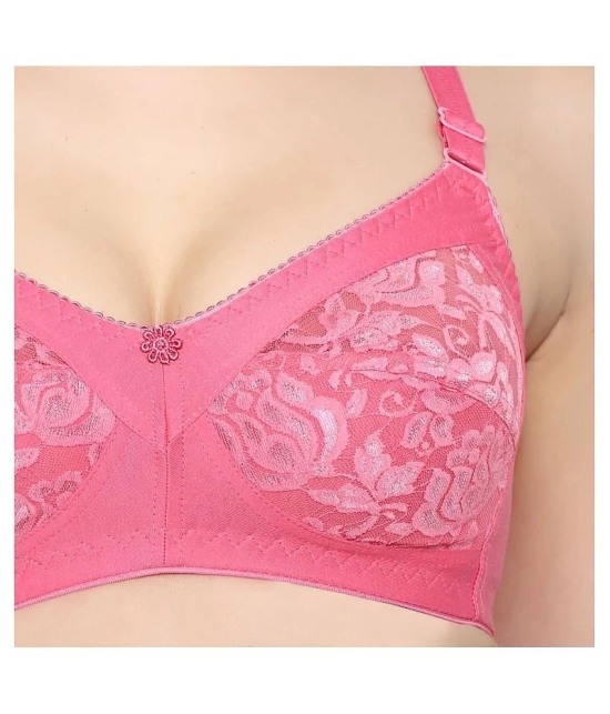 KYODO Poly Cotton Everyday Bra - Pink - 38B