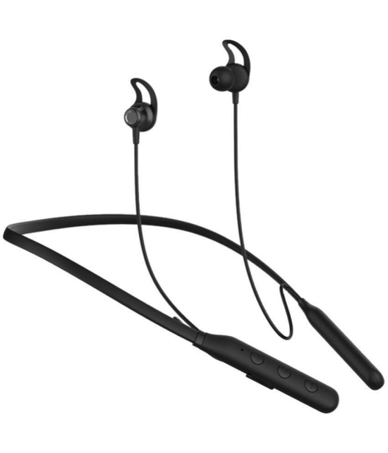 Tecsox Pulse 300 In-the-ear Bluetooth Headset with Upto 30h Talktime Deep Bass - Black - Black