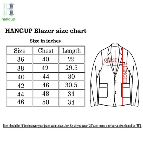 Hangup Multi Printed Party Blazers - 42