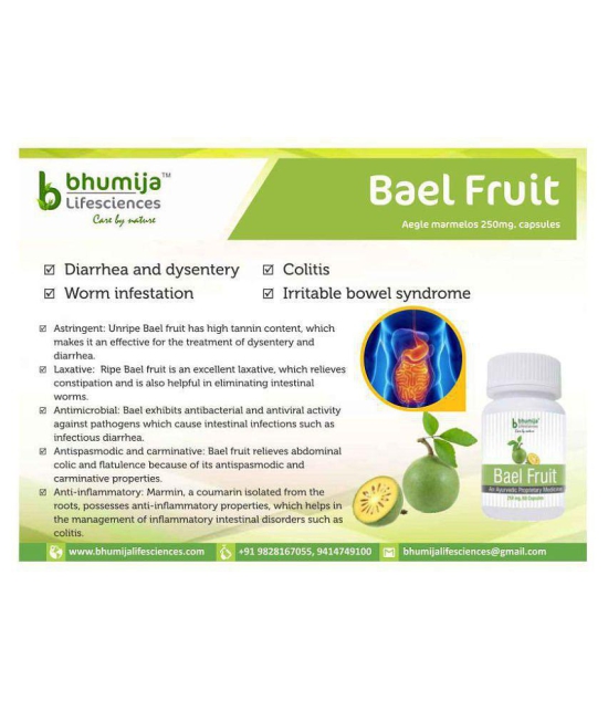 BHUMIJA LIFESCIENCES Bael Fruit 250 mg