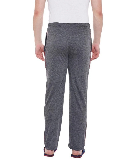 Vimal Jonney Grey Cotton Trackpants Single - None