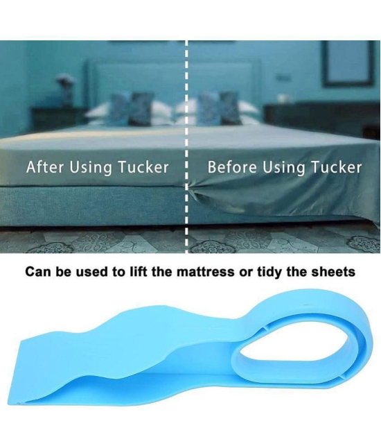 EIGHTEEN ENTERPRISE Plastic (Pack of 1) Mattress Lifter Tool 2 In 1 Bedsheet Tucker Tool Bedsheet Mattress Lifter Stand Bed Lifter Helps Lift And Hold Mattress Wedge Elevator Tool Bed Making