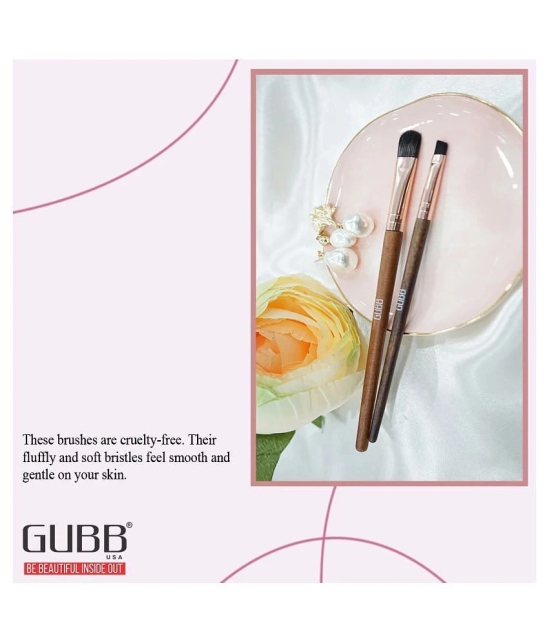 Gubb Winky Eye Kit Set Of 2 (Eyeliner & Eyeshadow Brush) Synthetic Eye Shadow Brush,Fine Point Eyeliner Brush True 32 g