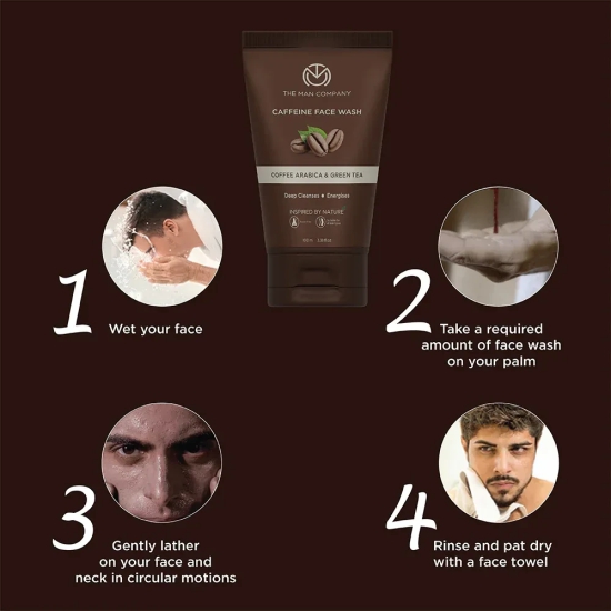 Caffeine Face Wash  | Coffee Arabica & Green Tea