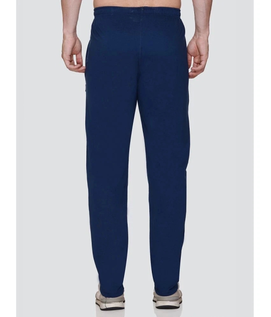 Zeffit Blue Cotton Blend Mens Sports Trackpants ( Pack of 1 ) - None