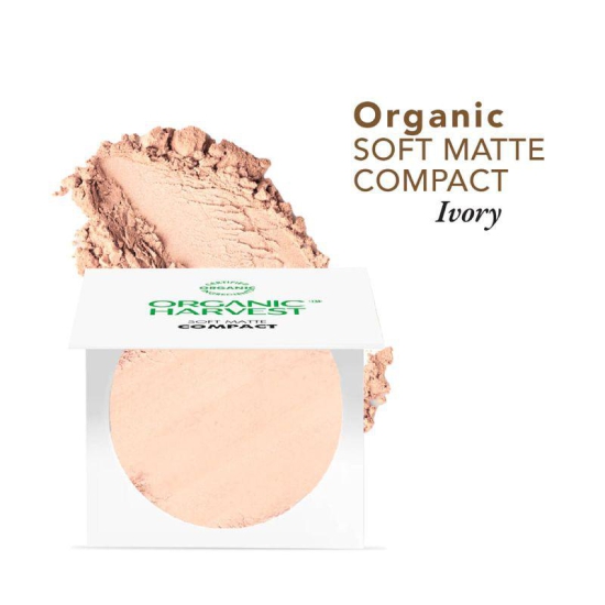 Organic Soft Matte Compact - Ivory