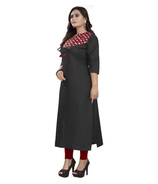 Rangrasiya Multicolor Cotton Straight Kurti - XL