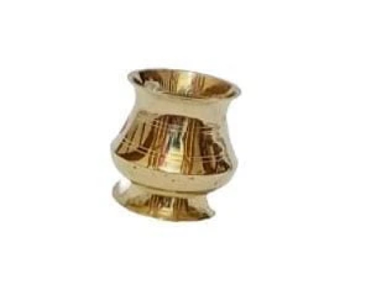 Traditional Indian Brass Kindi Pot for Water