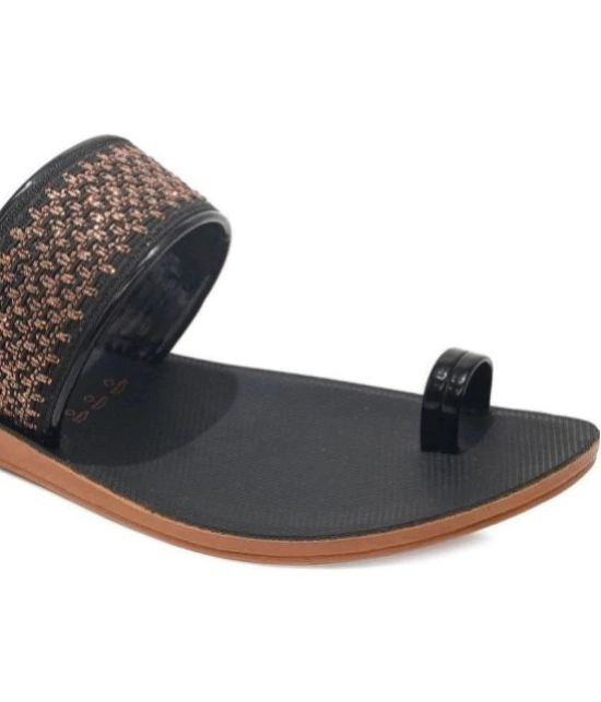 ASIAN Black Womens Slipper - None