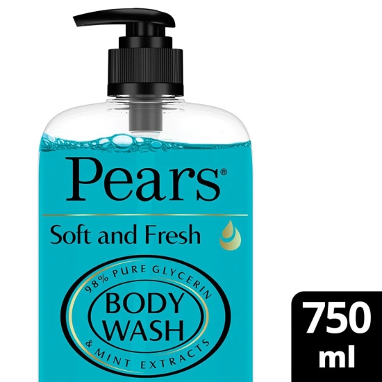 Pears Soft & Fresh Body Wash 750 Ml