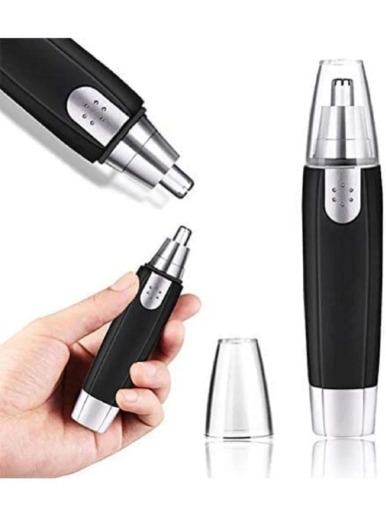 DHSMART 3In1Electric Nose Hair Trimme Metal Polish Block Painless Nose and Ear Hair Trimmer Eyebrow Clipper 1 no.s