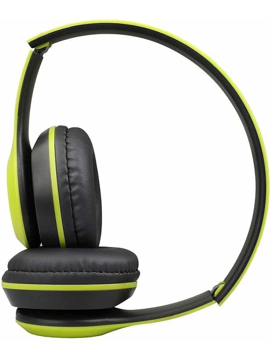 UGPro UGP-47 2 in 1 3.5 mm Bluetooth Headphone Over Ear 4 Hours Playback Adjustable length IPX4(Splash & Sweat Proof) Green