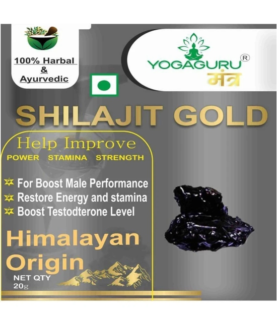 Shilajit Resin 20 gm Minerals Softgel