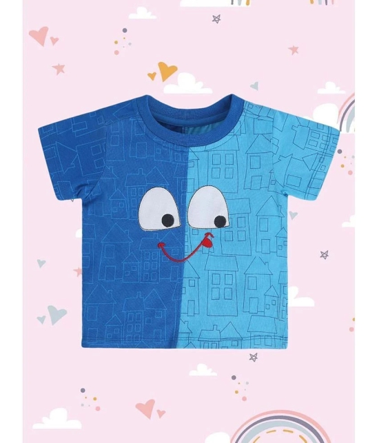 MINI KLUB Blue Baby Boy T-Shirt ( Pack of 1 ) - None