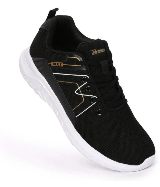 Paragon - Black Mens Sports Running Shoes - None