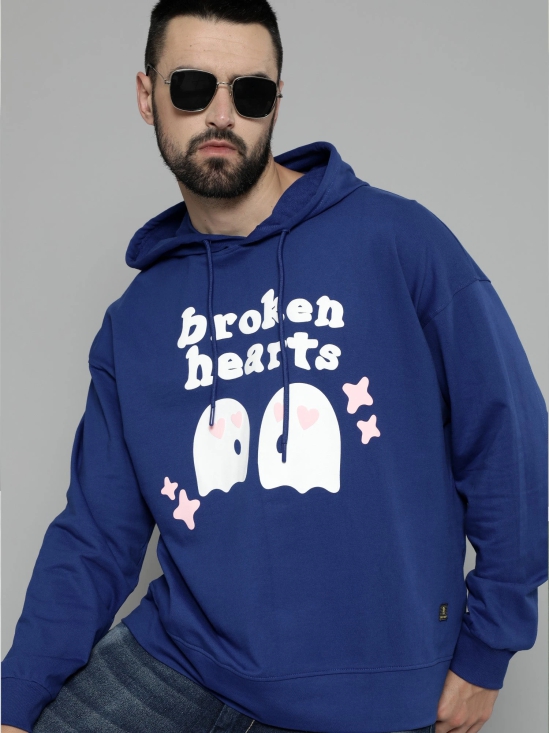 Broken Hearts Royal Blue Sweatshirt-XL / Royal Blue