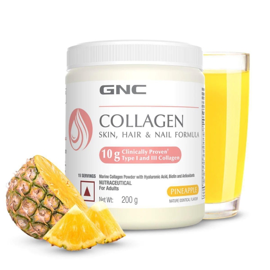 GNC Marine Collagen Powder Pineapple