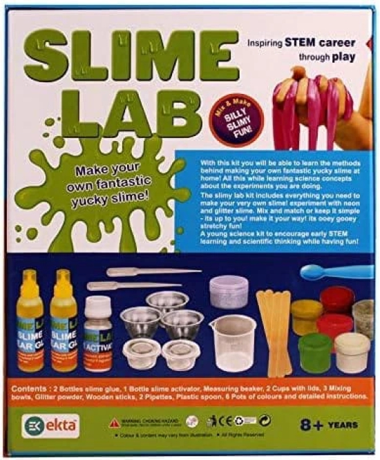  Make Your Own Slime Lab: Mix & Make Silly Slimy Fun!