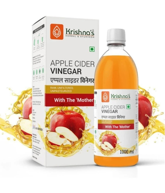 Krishnas Herbal & Ayurveda Apple Cider vinegar 1000ml