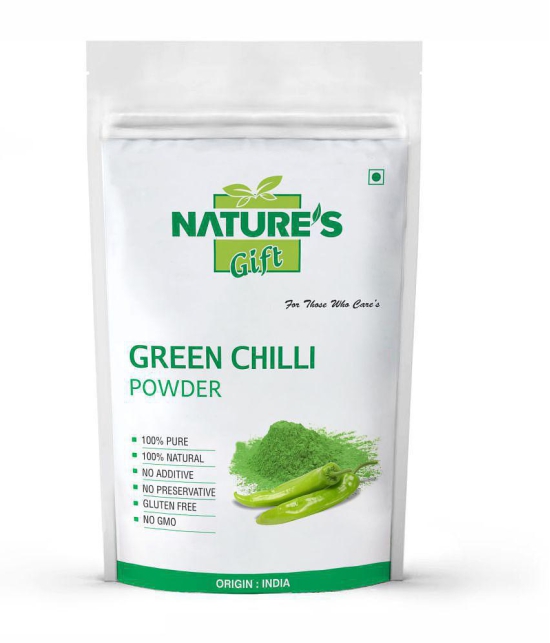 Nature''s Gift GREEN CHILLI Powder 400 gm