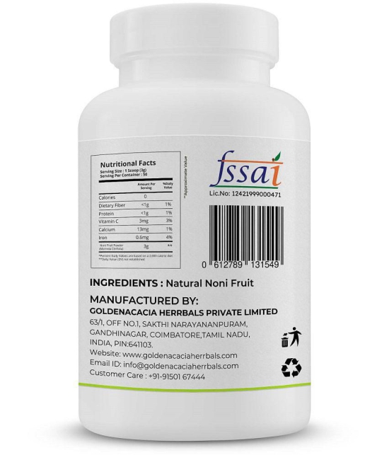 GOLDENACACIA HERRBALS Noni fruit 150 Powder 1 no.s