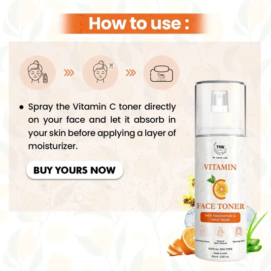 Vitamin C Toner with Niacinamide & Witch Hazel