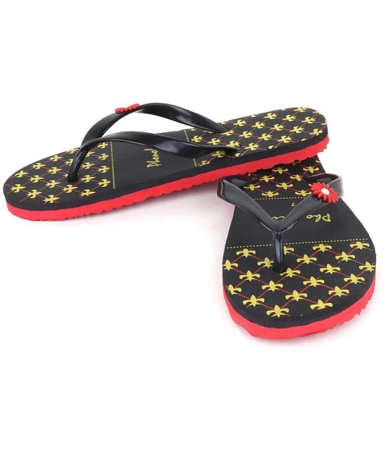 Phonolite Black Womens Flip Flop - None