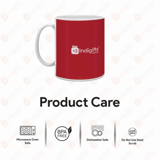 Indigifts Just Quote Coffee Mug For Coffee Lovers, Tea Lovers, Ceramic Tea/Coffee Mug (325 ML), Gift For Husband, Birthday Gift For Friends, Coffee Mug Gift For Parents