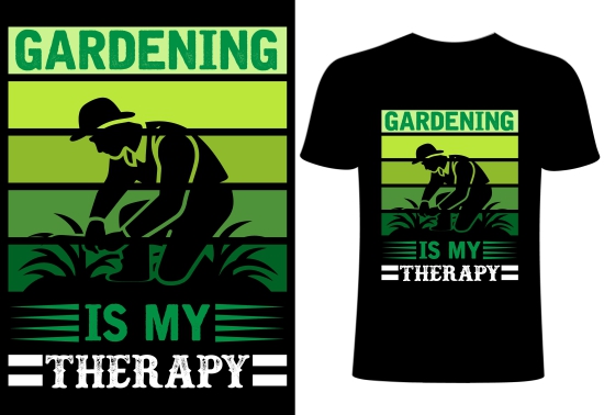 Gardening Is My Therapy-XS