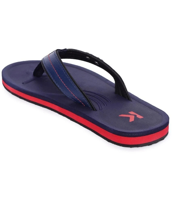 Paragon Navy Mens Thong Flip Flop - None