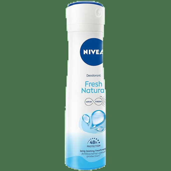 Nivea Fresh Natural Women Deodorant - Long Lasting Freshness & 48H Protection, 150 Ml