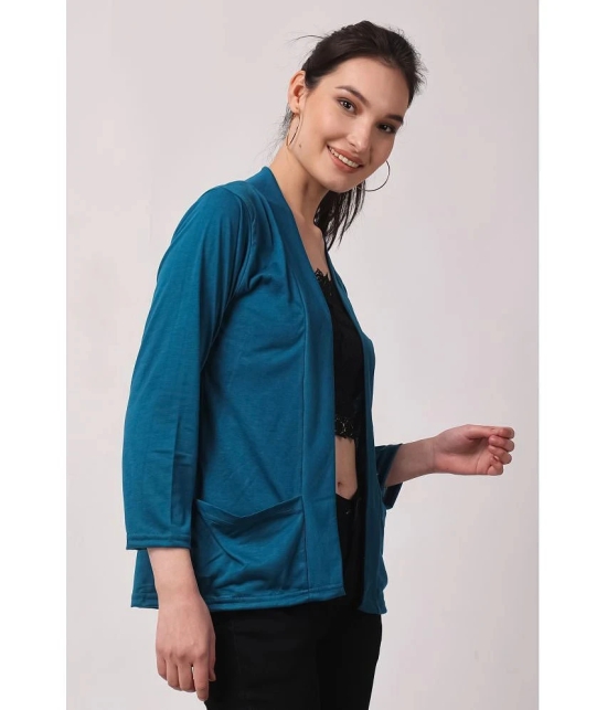 Affair Cotton Womens Shrugs - Green ( Single ) - None