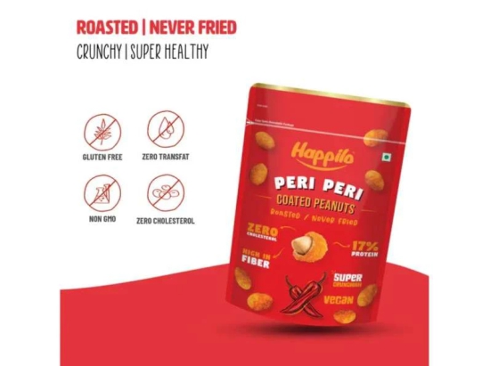 Happilo Premium Super Snack Peri Peri peanut 150g