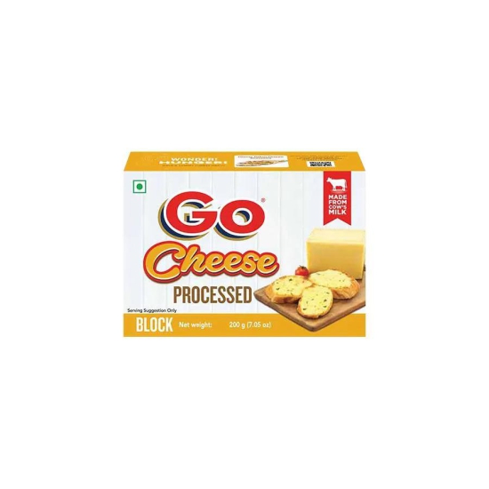 GO CHEESE PROCESSED BLOCK 200GM