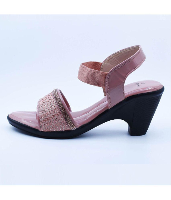 Dream Makers - Pink Women''s Sandal Heels - None