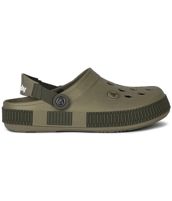 Aqualite - Green Mens Clogs - None