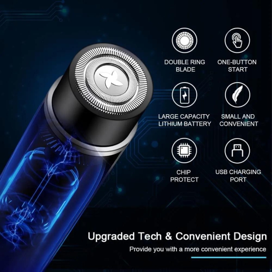 MINI PORTABLE ELECTRIC SHAVER-Free Size