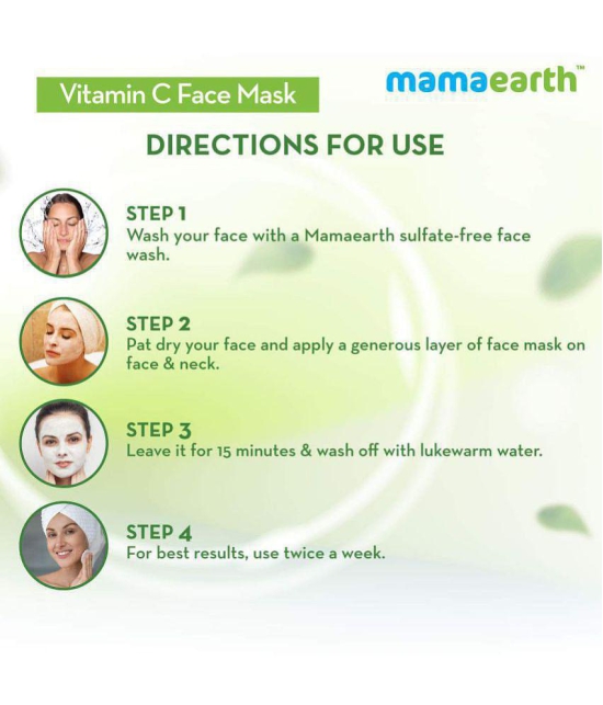 Mamaearth - Skin Brightening Mask for All Skin Type (Pack of 1)