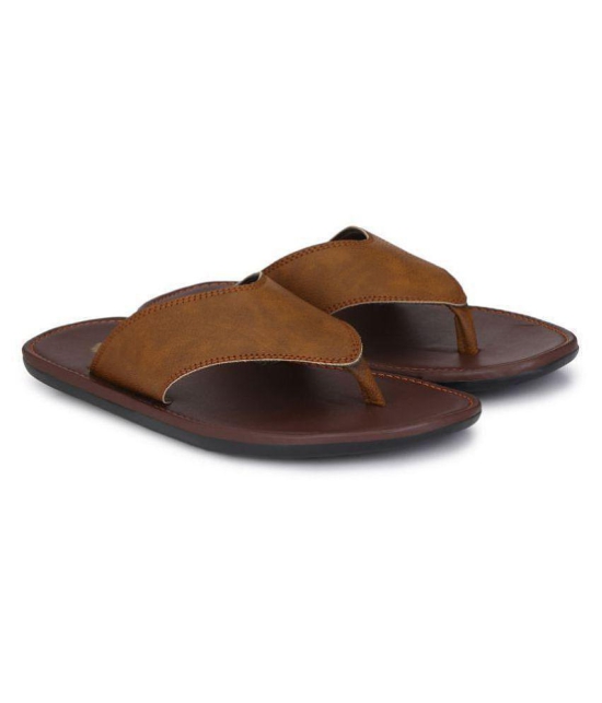 Leeport Camel Flip Flops - 9