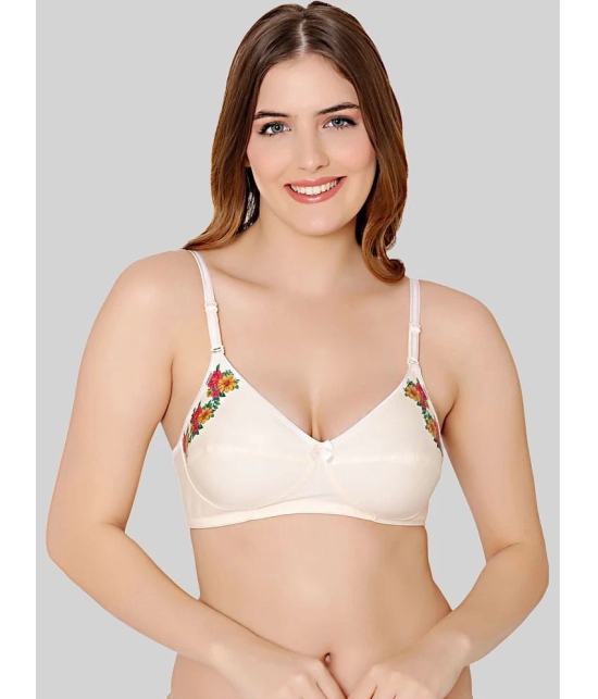 Bodycare Beige Cotton Blend Non Padded Women's Everyday Bra ( Pack of 1 ) - None