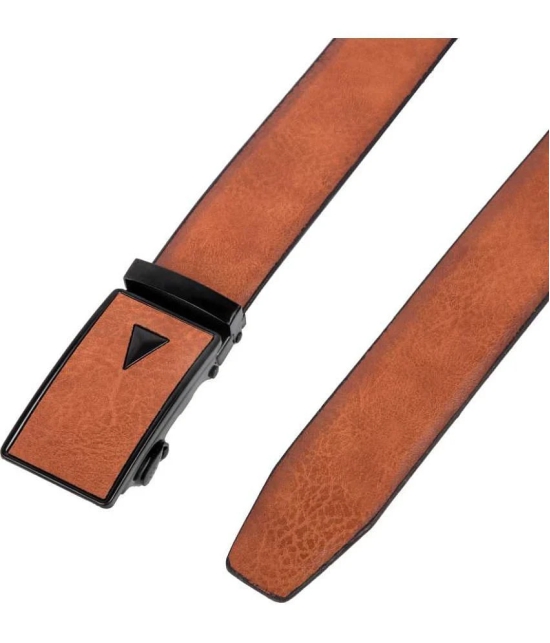 Loopa Tan PU Formal Belt Pack of 1 - None