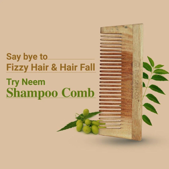 THE SKIN CO. - Wide Tooth Comb For All Hair Types ( Pack of 1 )