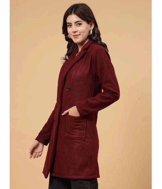 Rigo - Fleece Maroon Over coats - None