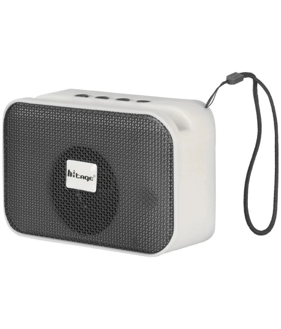 hitage BT-5.0 Glare 5 W Bluetooth Speaker Bluetooth V 5.0 with USB,SD card Slot Playback Time 24 hrs Black - Black